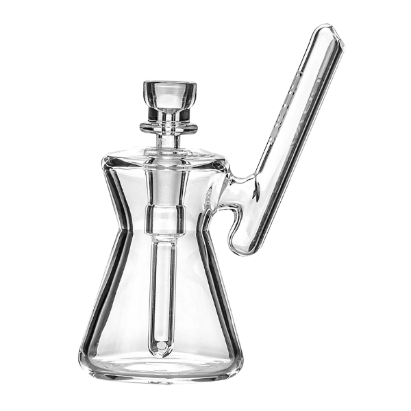 Grav Hourglass Pocket Bubbler / Clear